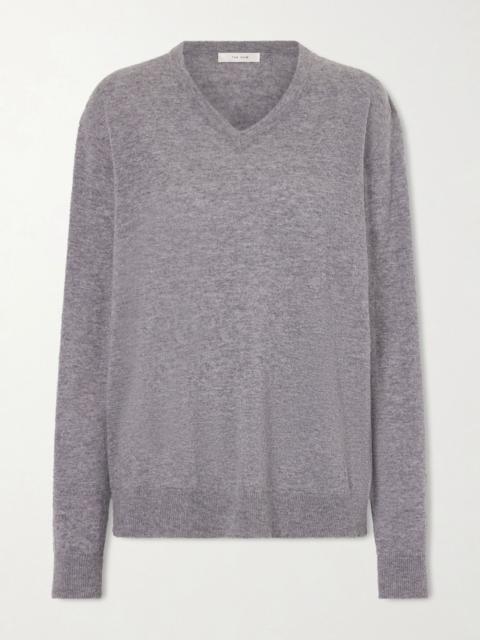 The Row Nian cashmere sweater Gray