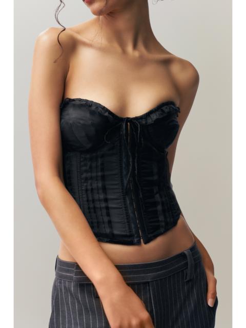 GUIZIO PINTUCK CORSET