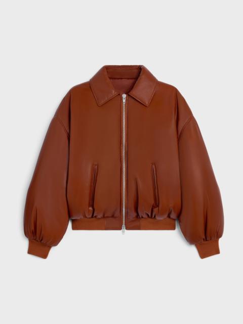 CELINE bomber jacket IN soft lambskin