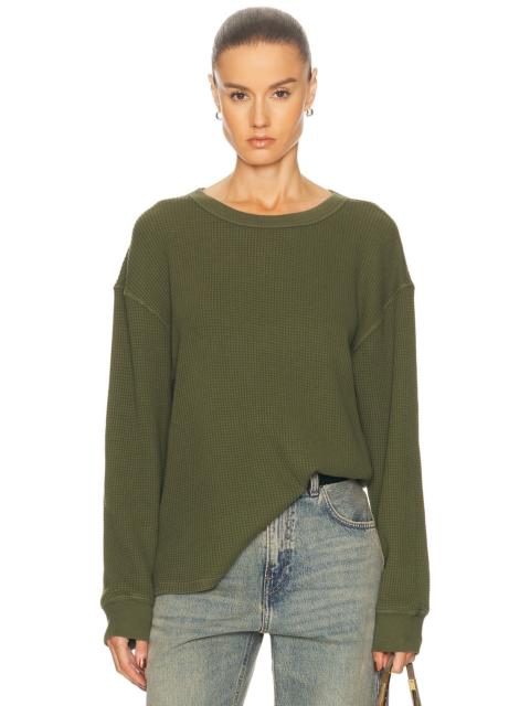 DONNI. The Thermal Crewneck Top