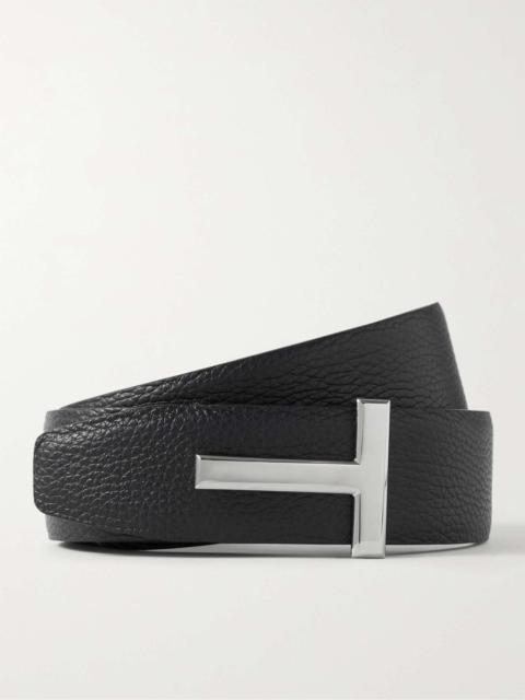 4cm Full-Grain Leather Belt