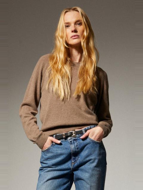 SPRWMN CASHMERE RAGLAN SWEATER