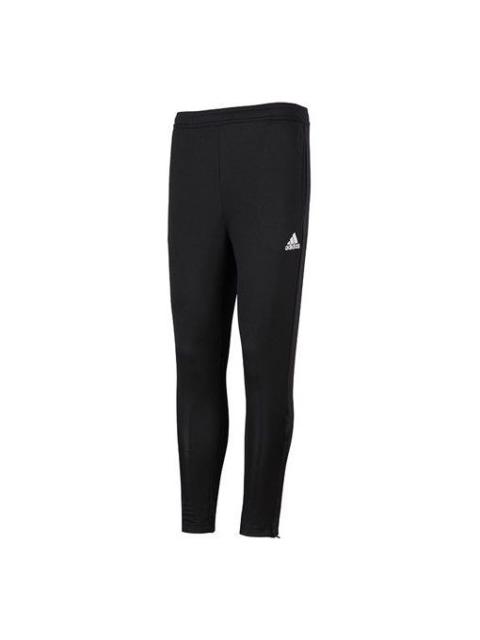 adidas Men's adidas Solid Color Pants Zipper Casual Sports Pants/Trousers/Joggers Black HC0332