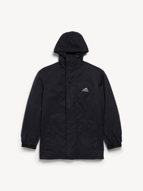 BALENCIAGA Men's Techwear Windbreaker in Black
