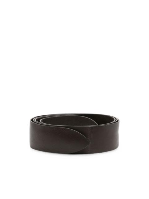 cortana pointed-tip belt