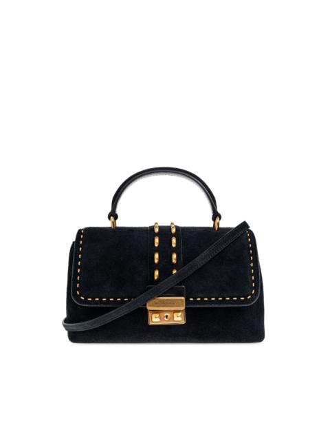 MICHAEL KORS medium Tribeca studded top-handle satchel