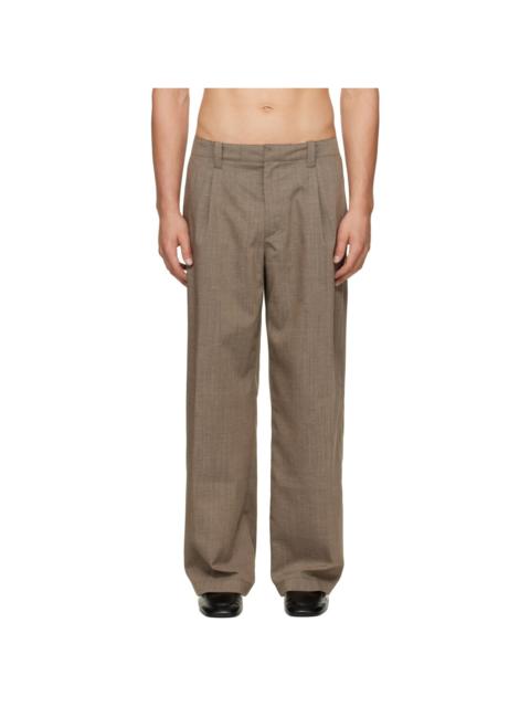 Our Legacy Brown Still Chino Trousers