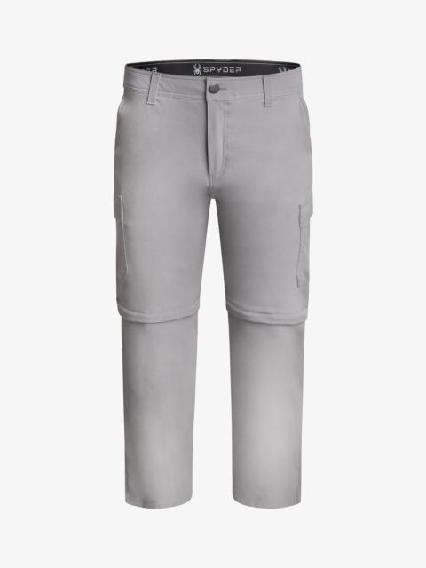 SPYDER Men's Atmosphere Convertible Cargo Pant - Smoke Gray