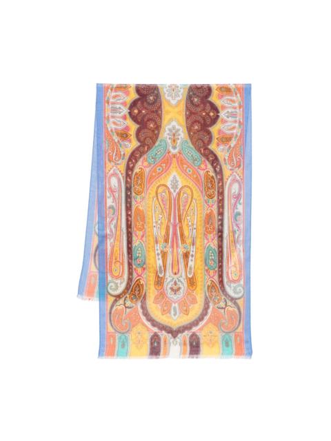 Etro paisley-pattern scarf