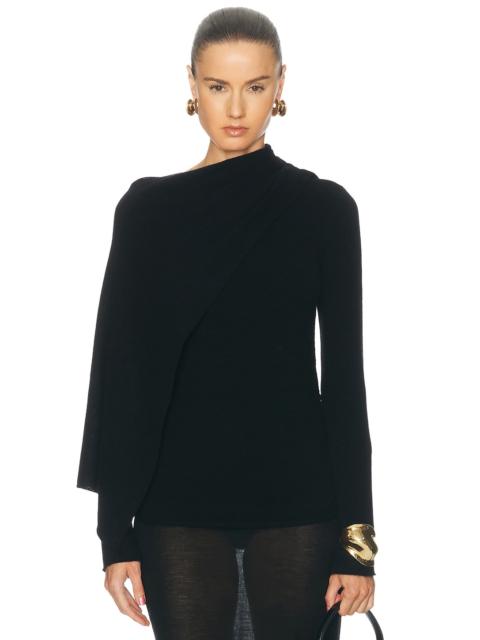 THE SEI Scarf Sweater