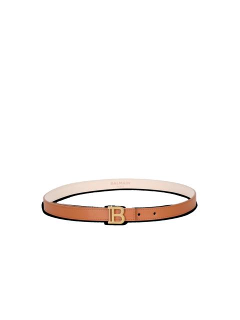 Balmain Leather B-Belt