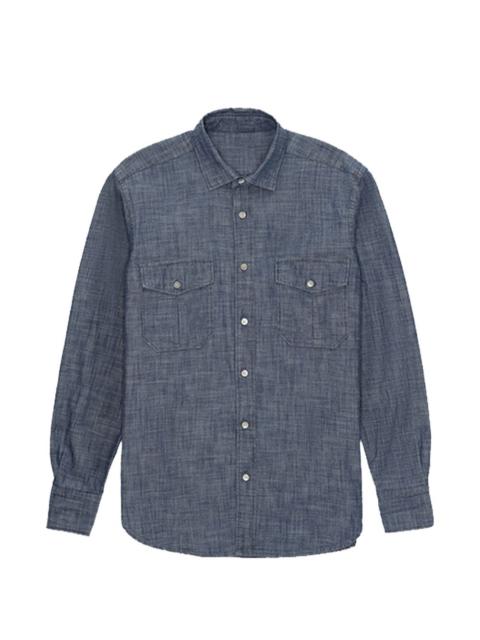 FORTELA Sheep front-pockets shirt