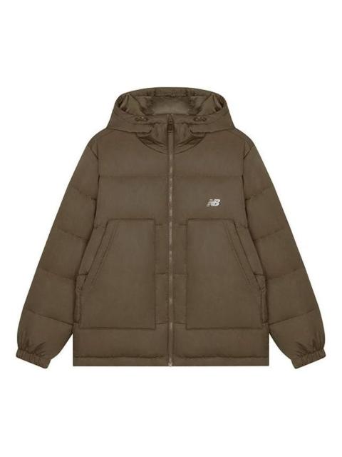 New Balance New Balance Casual Puffer Jacket 'Brown' AMJ33328-DHE