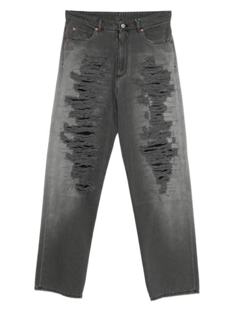 MM6 Maison Margiela distressed-frayed jeans