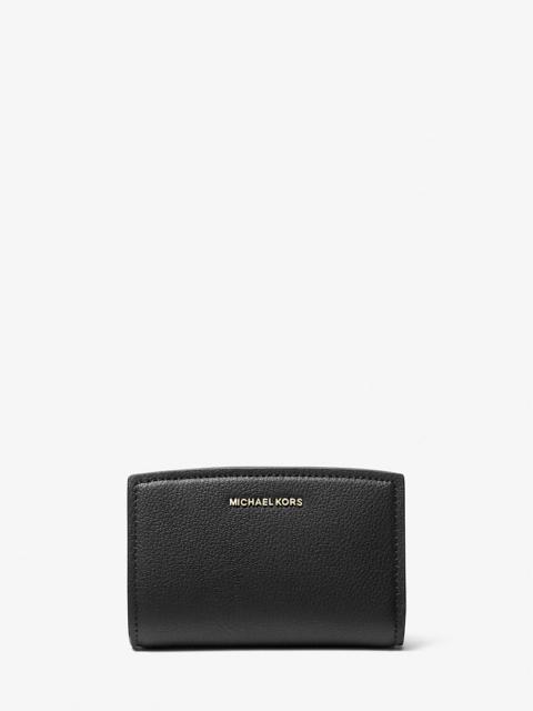 MICHAEL KORS Bryant Medium Pebbled Leather Wallet
