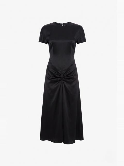 Victoria Beckham Blaire Midi Dress In Black