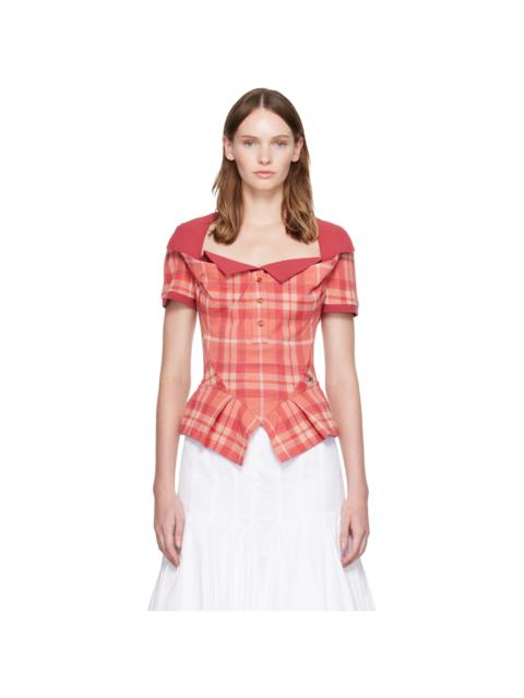 Vivienne Westwood Pink Monday Polo Top