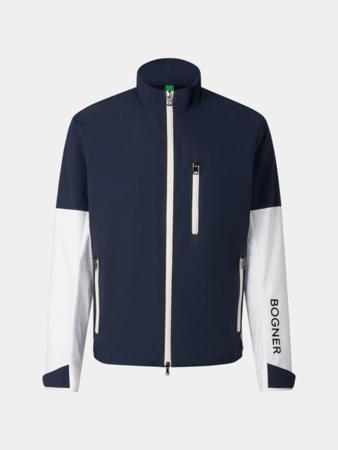 BOGNER Bolek functional jacket in Navy blue/white