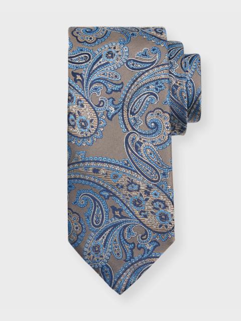 Canali Men's Paisley Silk Jacquard Tie