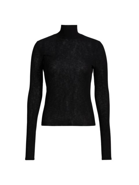 VERONICA BEARD Women's Wyeth Fitted Turtleneck - Black
