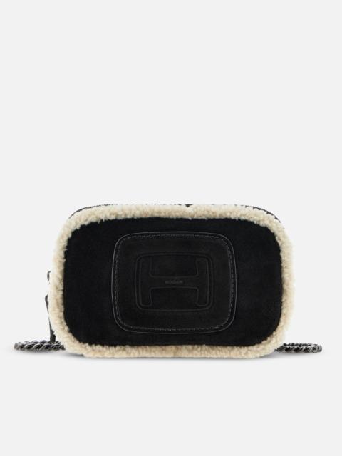 HOGAN Hogan H-Bag Micro Beige Black