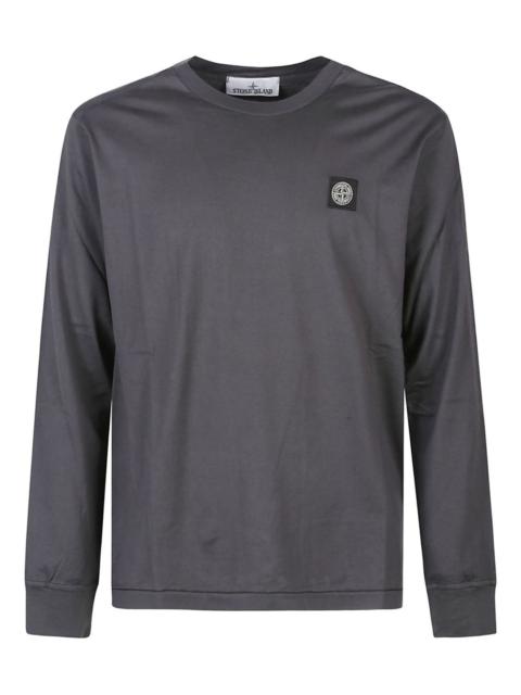 Stone Island Compass-motif long-sleeve T-shirt
