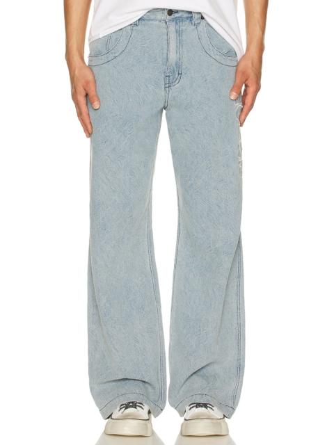 HONOR THE GIFT Indigo Wide Leg Pant
