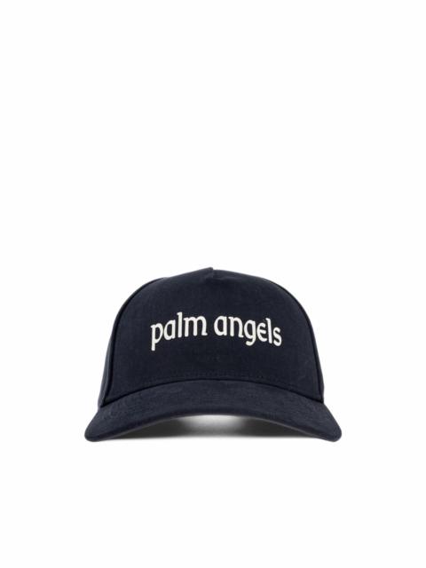 Palm Angels logo-print cotton baseball cap