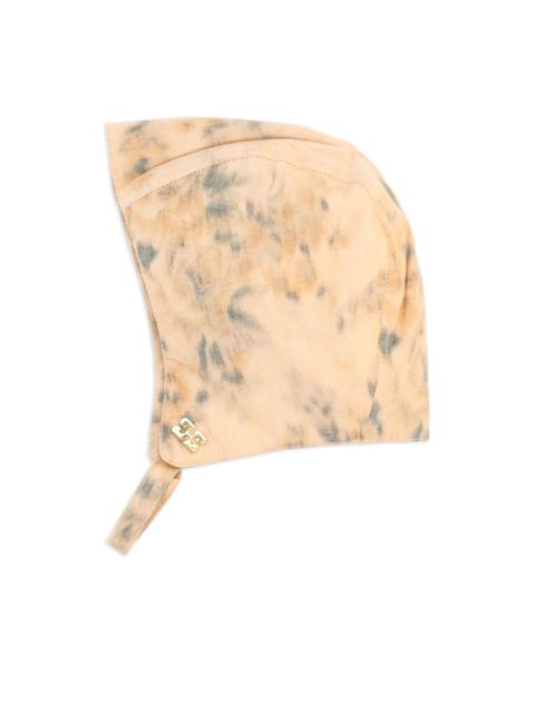GANNI logo-plaque balaclava