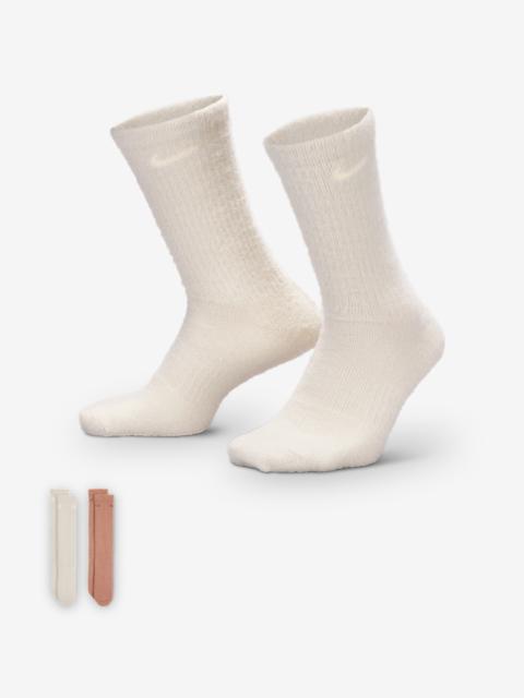 Nike Nike Everyday Cushioned Cozy Crew Socks (2 Pairs)