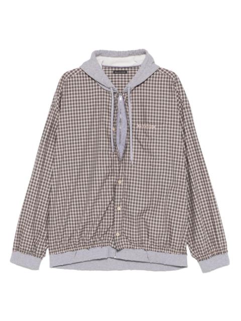 BALENCIAGA layered jacket