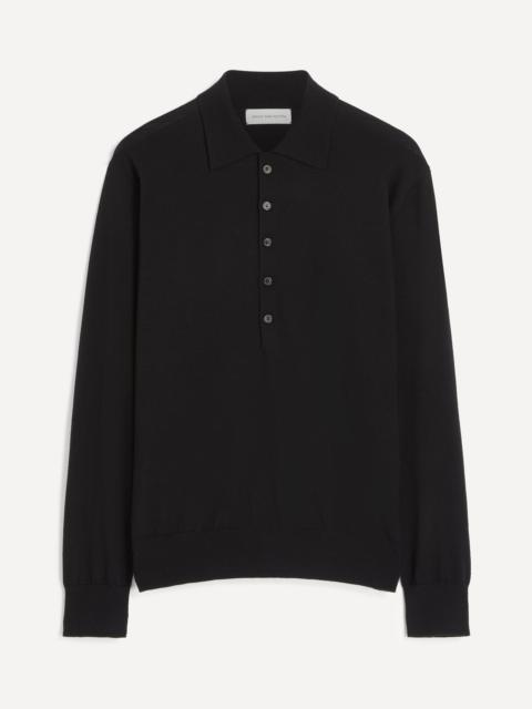 Dries Van Noten Wool Polo Shirt