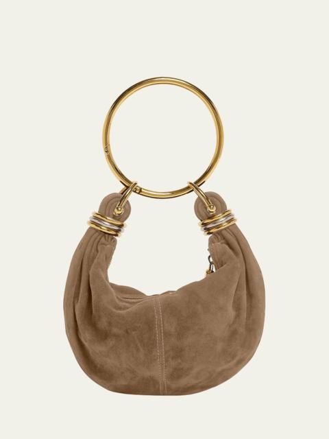 Chloé Bracelet Hobo Bag in Suede