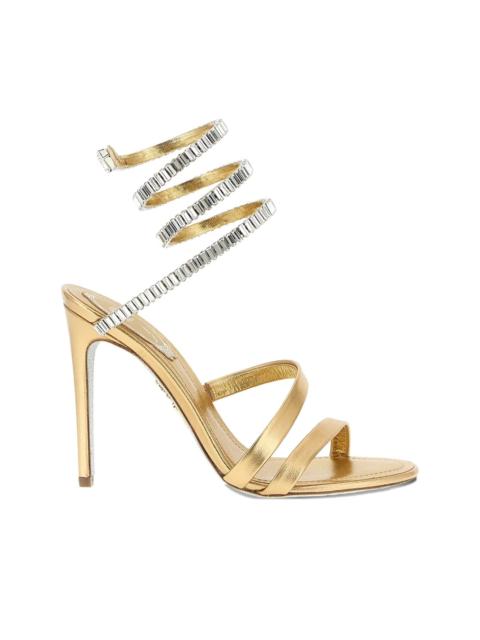 RENE CAOVILLA 100mm crystal-embellished sandals