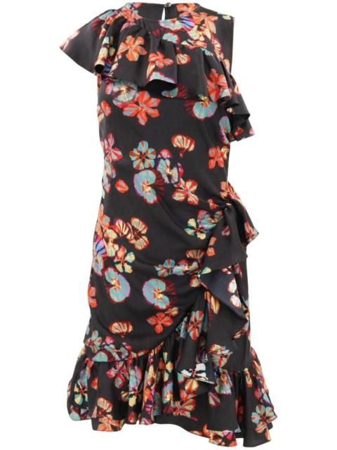 ULLA JOHNSON Candace floral-print dress