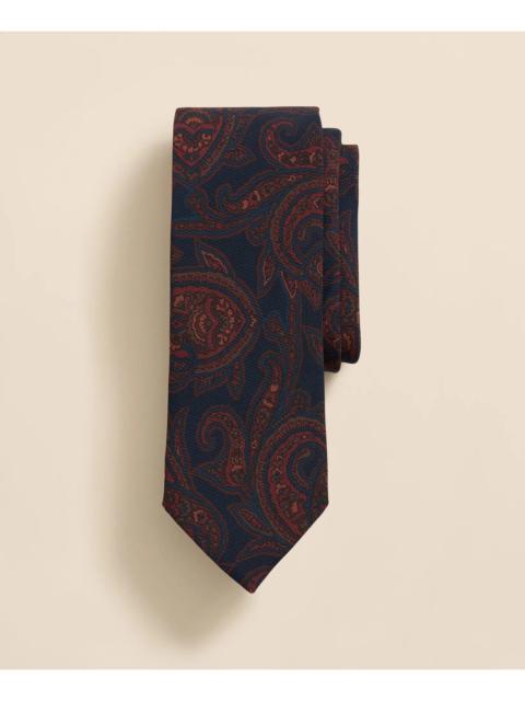 Brooks Brothers Silk Large Paisley Tie