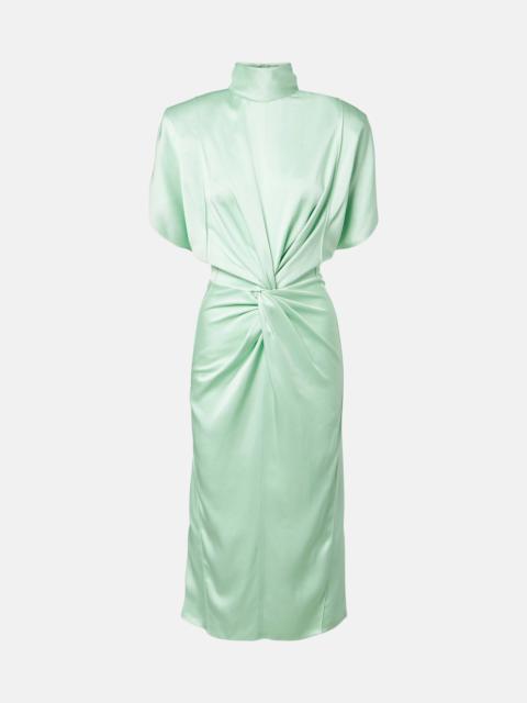 Stella McCartney Satin midi dress