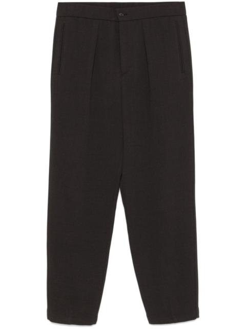 GIORGIO ARMANI ribbed trousers