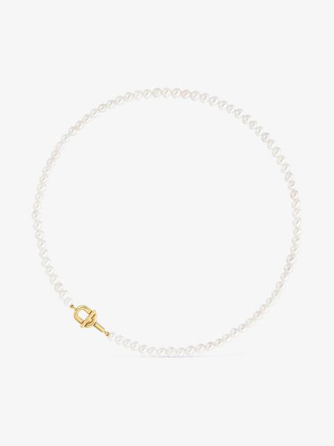 TOUS Short cultured pearl Necklace with 18K gold vermeil TOUS MANIFESTO