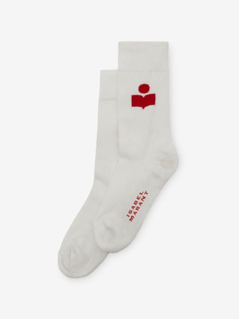 Isabel Marant SILOKI LOGO SOCKS