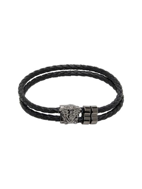 VERSACE 'La Medusa' Leather Bracelet