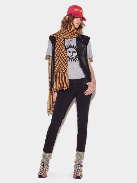 DSQUARED2 DYED JENNIFER CROPPED JEANS