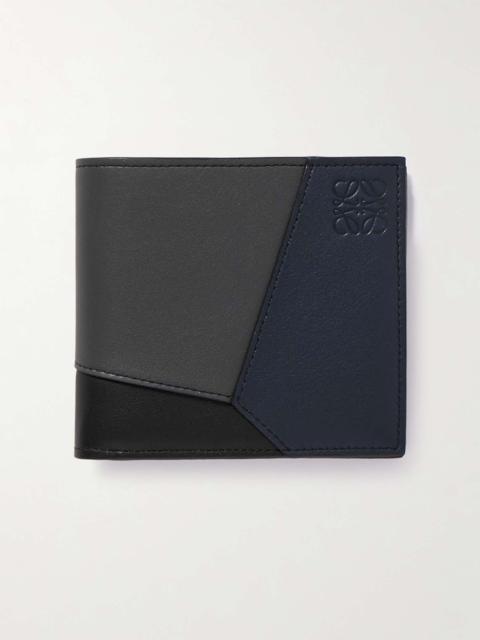 Loewe Puzzle Logo-Debossed Leather Billfold Wallet