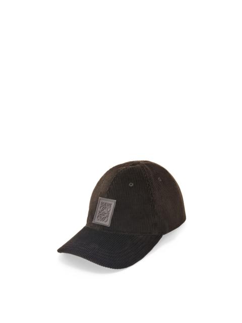 Loewe Patch cap in corduroy