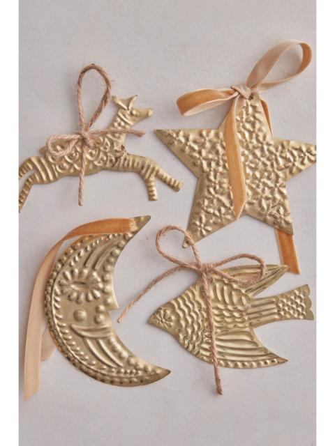 FREE PEOPLE Gilded Tin Ornament