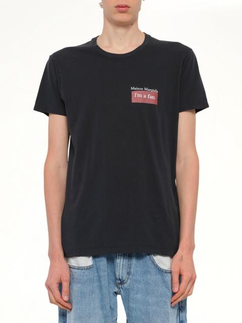 Maison Margiela "I'm a Fan" T-Shirt in Charcoal