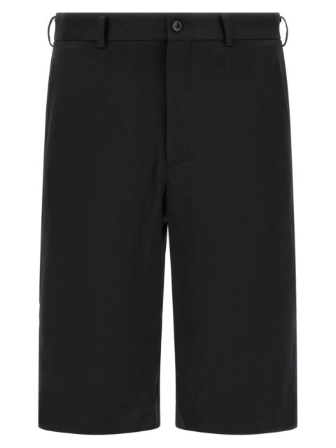 Comme des Garçons Homme Plus Zip Bermuda Shorts