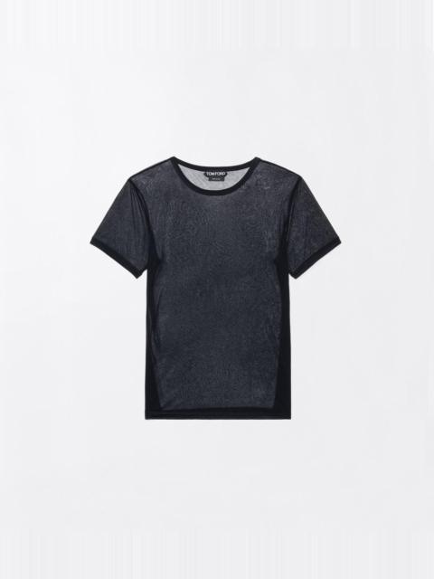 TOM FORD LIGHT CREPE JERSEY BOYFRIEND T-SHIRT