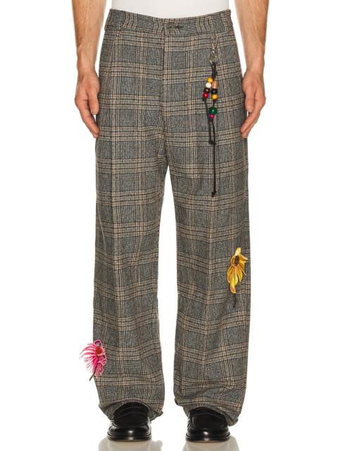 Song for the Mute Flower Loose Pleated Pant
