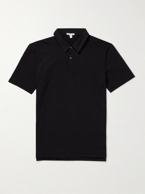 JAMES PERSE Slim-Fit Supima Cotton-Jersey Polo Shirt